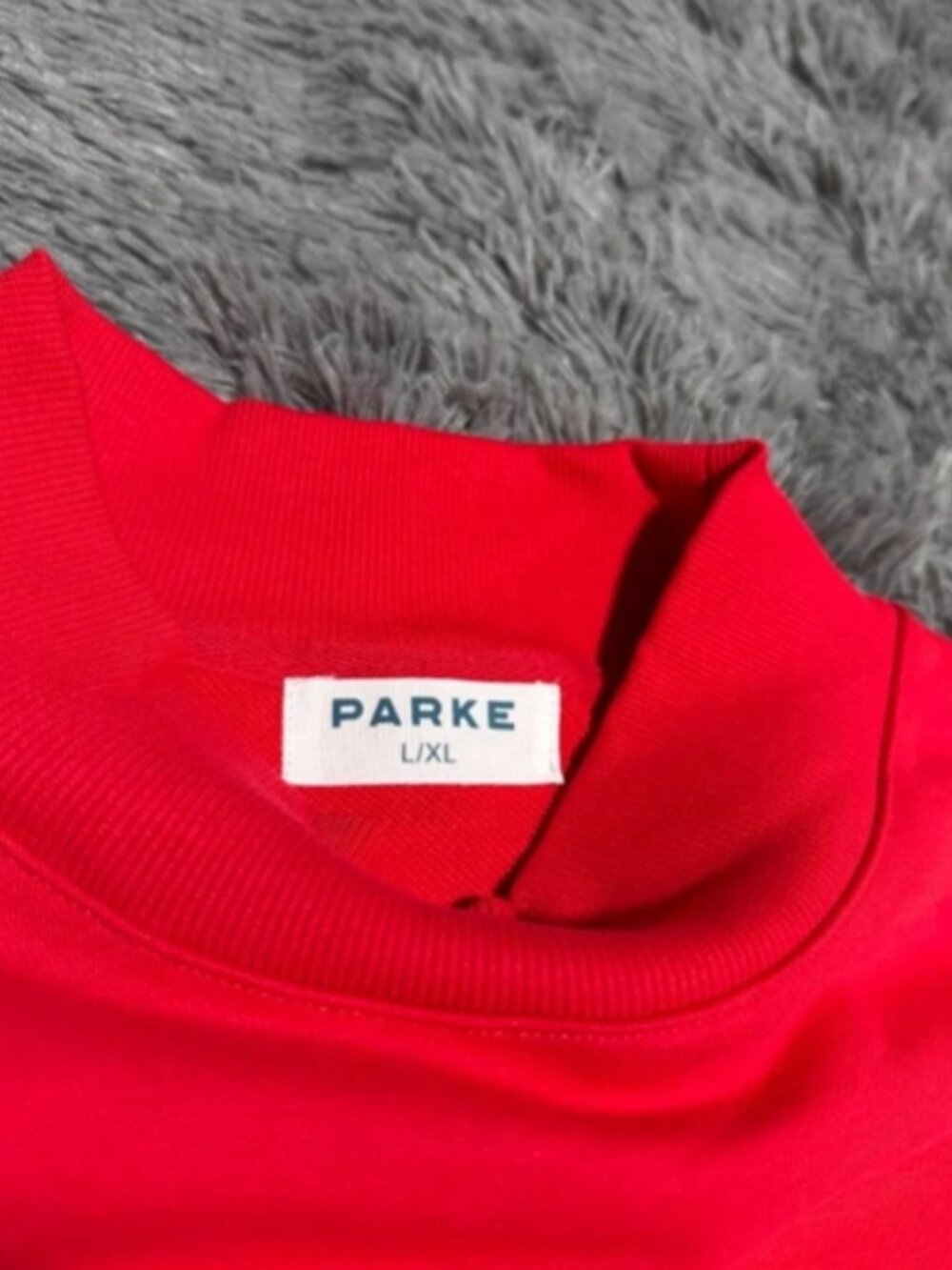 Parke Women Varsity Mockneck Sail Stars Coastal Sparklers Brand New L/XL - Picture 3 of 4